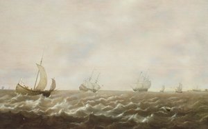 17世紀の沿岸沖のオランダ人戦争